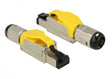 EAN 4043619862870 - DeLOCK 86287 conector RJ-45 Plata, Amarillo imagen 1