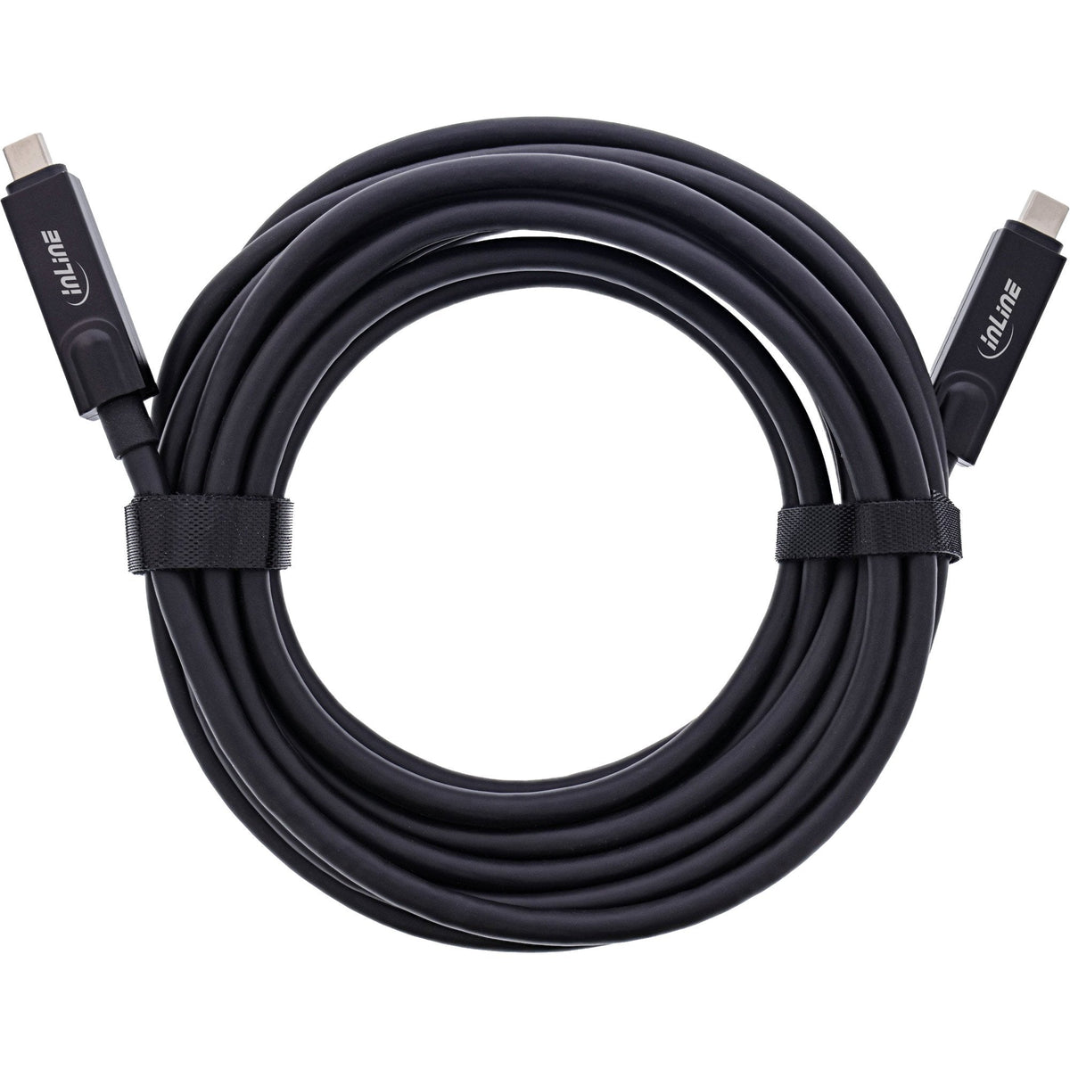 Cable De  7,5m Usb Aoc 3.2 Gen2 10gbps Pd60w Usb-C Macho A Usb-C Macho Negro Video 8k60hz, Datos, Carga