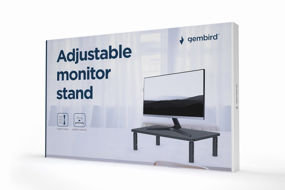 Gembird Ms-Table-01 Soporte Para Monitor Negro Escritorio