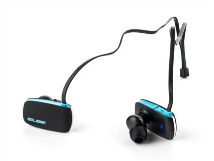 Auriculares Inalámbricos Deportivos Elbe Abt-038-Dep Con Micrófono Bluetooth Azul Y Negro