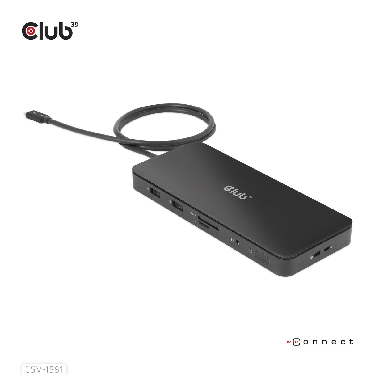 Club3d Thunderbolt4 11-In-1 Hub > 3xthunderbolt 3xusb M H Retail