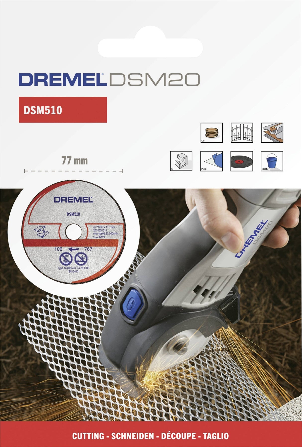 Dremel Dsm510 Metall- Trennscheibe Ve3