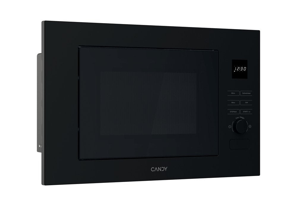 Horno Microondas Con Grill, Empotrable, Capacidad 20 L, Microondas 750 W, Grill 1000 W, Negro