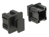 Staubschutz Für Mini Sas Hd Sff 8644 Buchse Mit Griff 10 Stück Schwarz