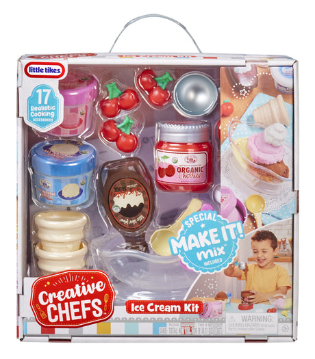 EAN 0050743639661 - Little Tikes Creative Chefs Ice Cream Kit imagen 15
