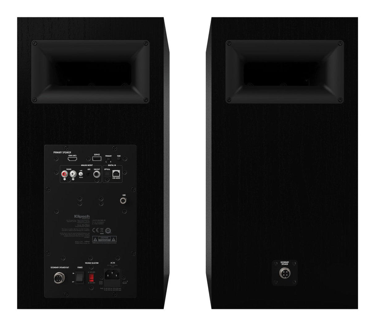 Klipsch The Nines Matte Black (Pareja)