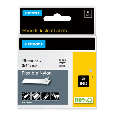 EAN 0071701184894 - DYMO 18489 cinta para impresora de etiquetas Negro sobre blanco imagen 1
