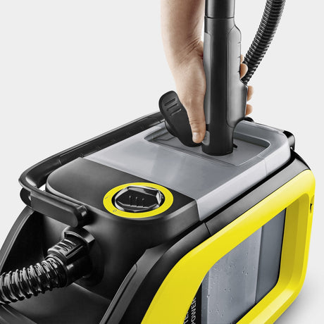 EAN 4066529006097 - Kärcher SE 3-18 Compact Battery Set 1,2 L Aspiradora de tambor Húmedo 184 W Sin bolsa imagen 4