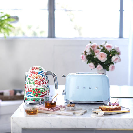 EAN 8017709189099 - Smeg TSF01PBEU tostadora 6 2 rebanada(s) 950 W Azul imagen 12