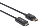 EAN 0766623152679 - Manhattan 152679 adaptador de cable de vídeo 1,8 m Negro imagen 2
