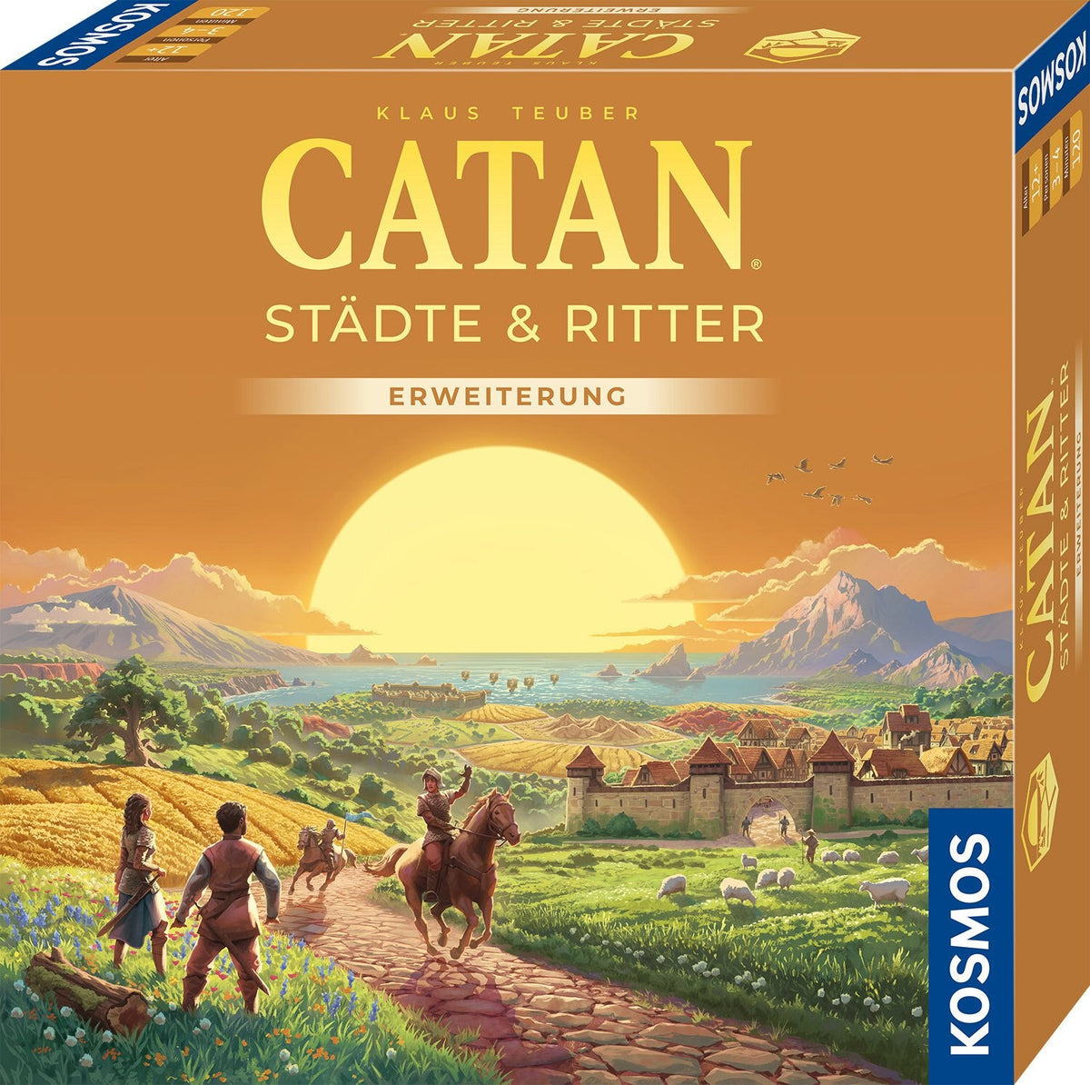 Kosmos Catan - Ciudades Y Caballeros, Expansión Del Juego De Mesa 684754