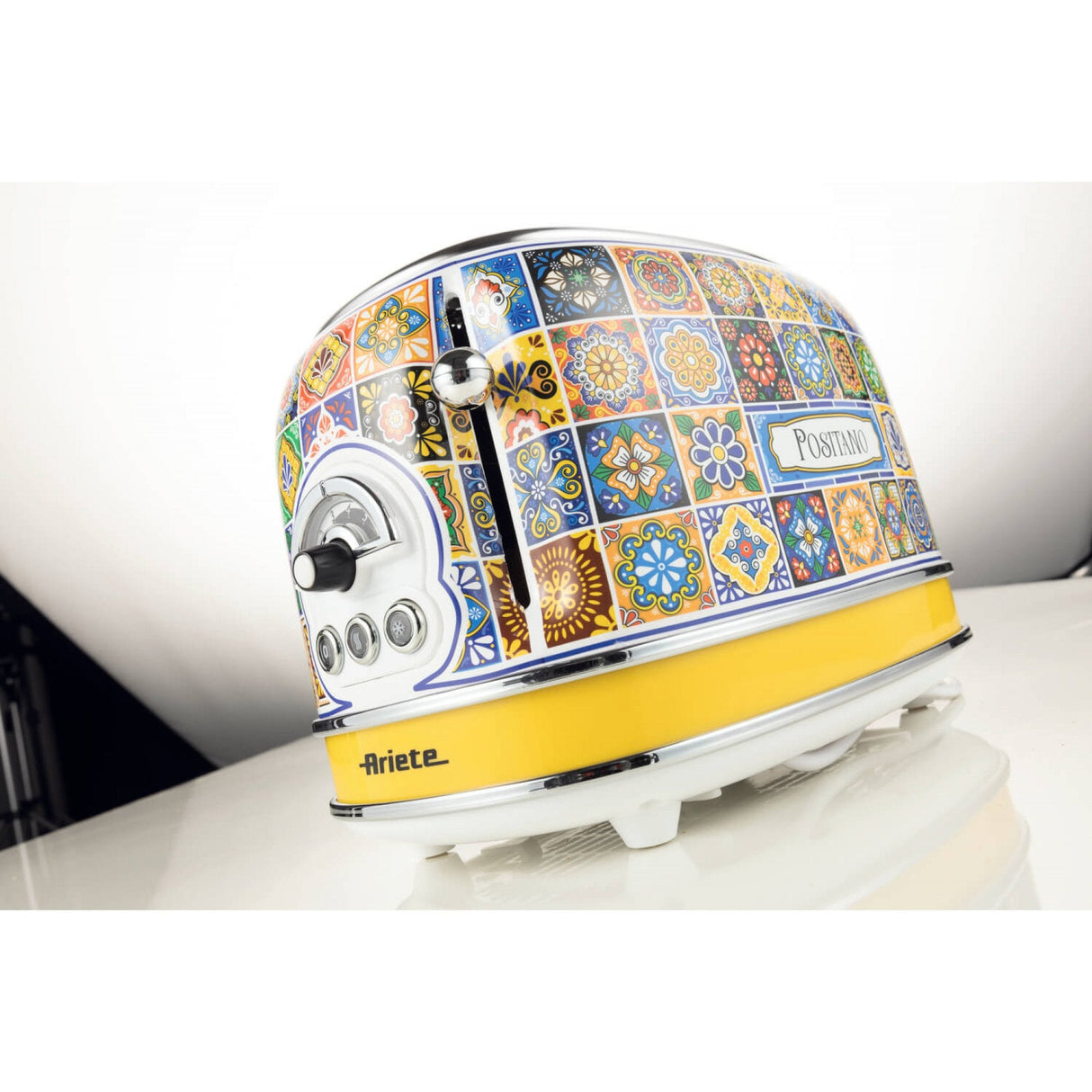 Tostadora Ariete 0155/0p 6 2 Rebanada(S) 815 W Multicolor, Amarillo