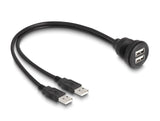 Delock 88104 Usb 2.0 Cable 2 X Usb Typ-A Macho A 2 X Usb Typ-A Hembra