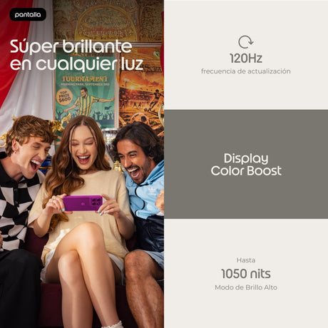 EAN 0840493620510 - Motorola moto g47 16,9 cm (6.67") SIM doble Android 16.0 5G USB Tipo C 8 GB 128 GB 5200 mAh Rosa imagen 10