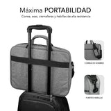 EAN 8436586741594 - SUBBLIM SUB-LB-3ELB001 maletines para portátil 35,6 cm (14") Maletín Toploader Gris imagen 3