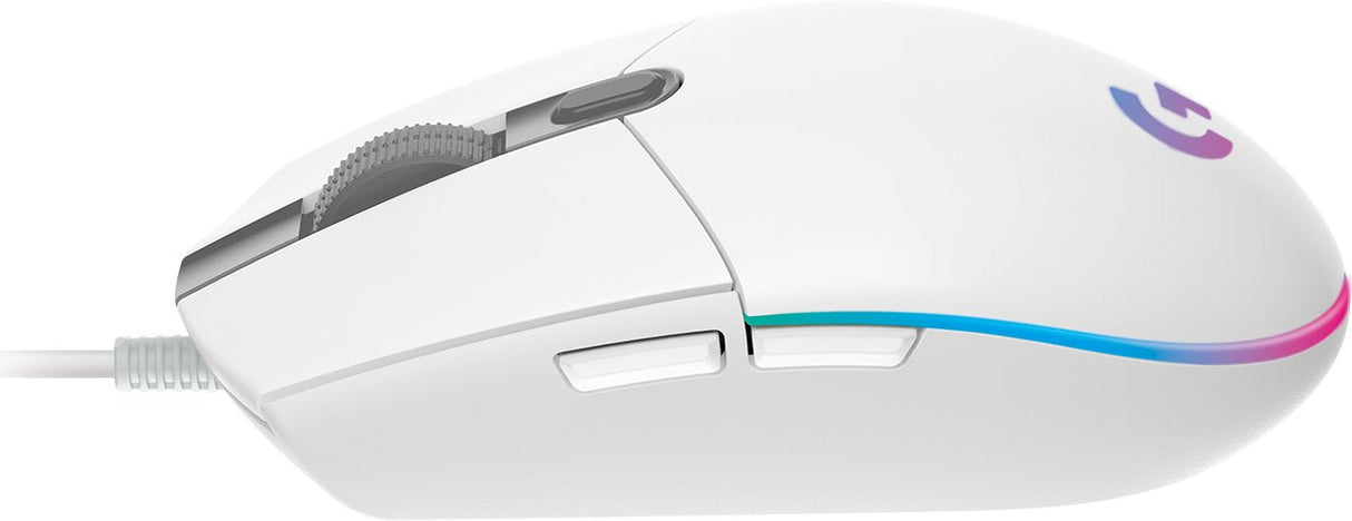 Ratón Gaming Logitech G102 Lightsync Hasta 8000 Dpi Blanco