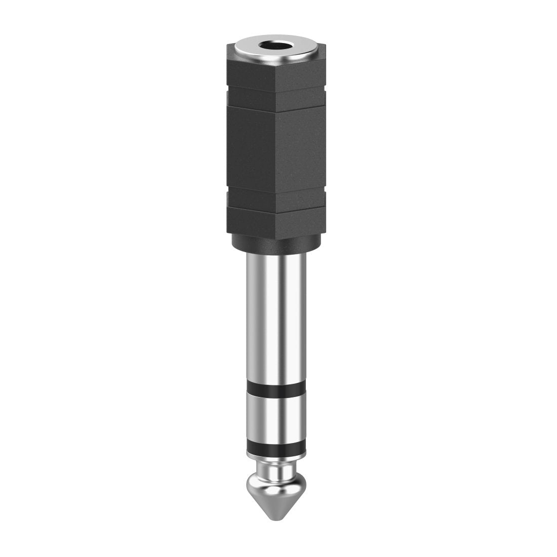 Hama Essential Adaptador Jack - Hembra 3.5mm - Macho 6.3mm - Negro