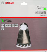 Bosch 2 608 640 616 Hoja De Sierra Circular 19 Cm 1 Pieza(S)