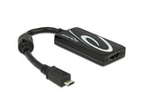 EAN 4043619656431 - DeLOCK 4043619656431 Adaptador gráfico USB 3840 x 2160 Pixeles Negro imagen 1