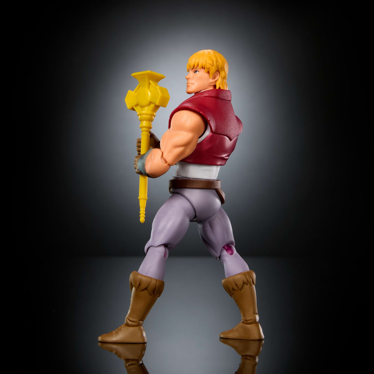 Figura Prince Adam Cartoon Collection Origins Master Of The Universe 14cm