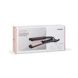 EAN 3030050154542 - BaByliss The Crimper Plancha alisadora y rizadora para flequillo Caliente Negro, Rosa 1,8 m imagen 4