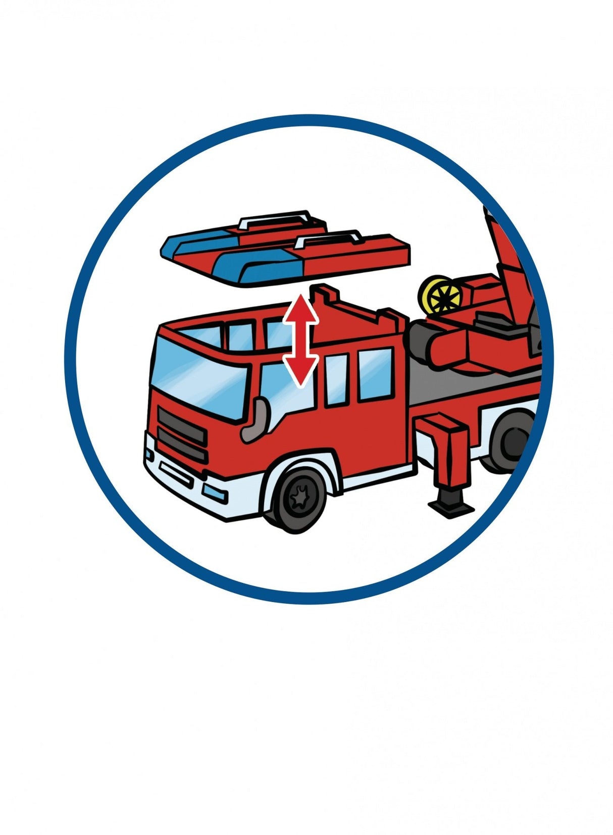 Playmobil Camion De Bomberos Con Escalera