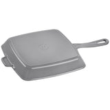 Staub Grillpfanne Induktion Quadratisch 26cm Graphit-Grau