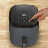 Freidora De Aire Tefal Easy Fry Max Ey245b Sencillo 5 L Independiente 1500 W  Caliente Gris