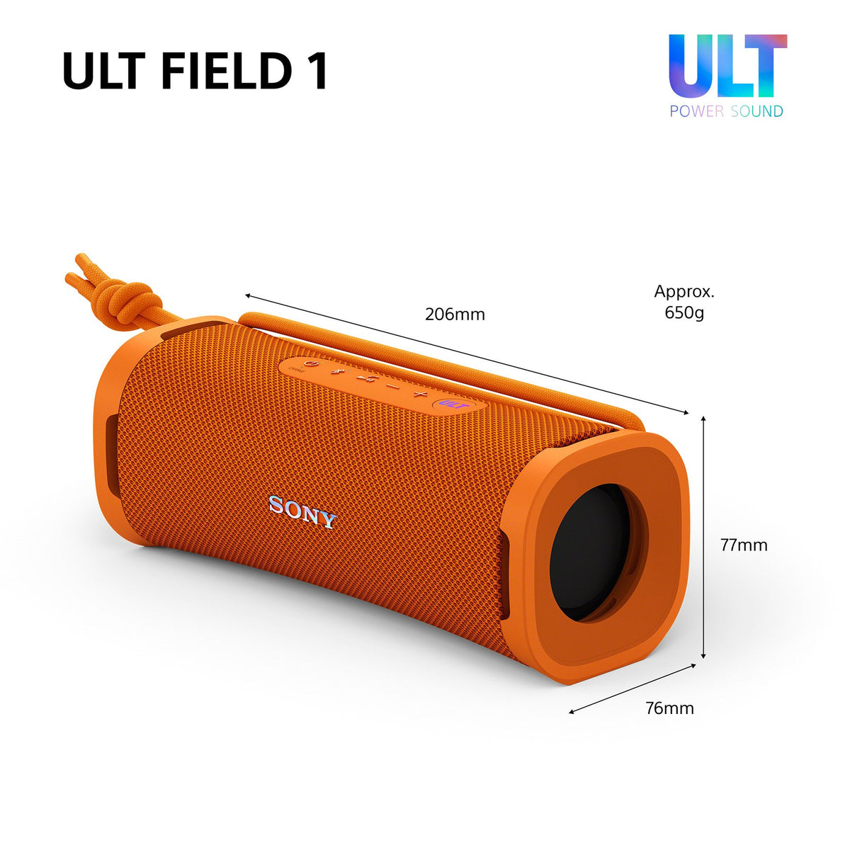 EAN 4548736157118 - Sony SRSULT10D Altavoz monofónico portátil Naranja 30 W imagen 9