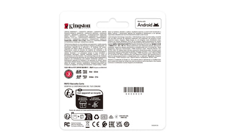 EAN 0740617353990 - Kingston Technology Industrial MicroSD UHS-I Clase 10 imagen 4