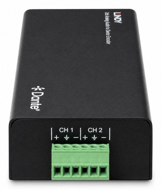 2ch Analog Audio To Dante  Encoder