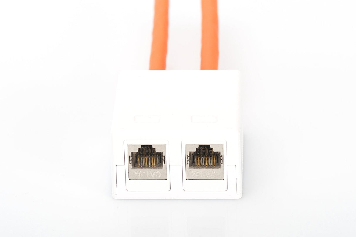 Carcasa Digitus Para 2 Módulos Keystone Carcasa Consolidation-Point Wh