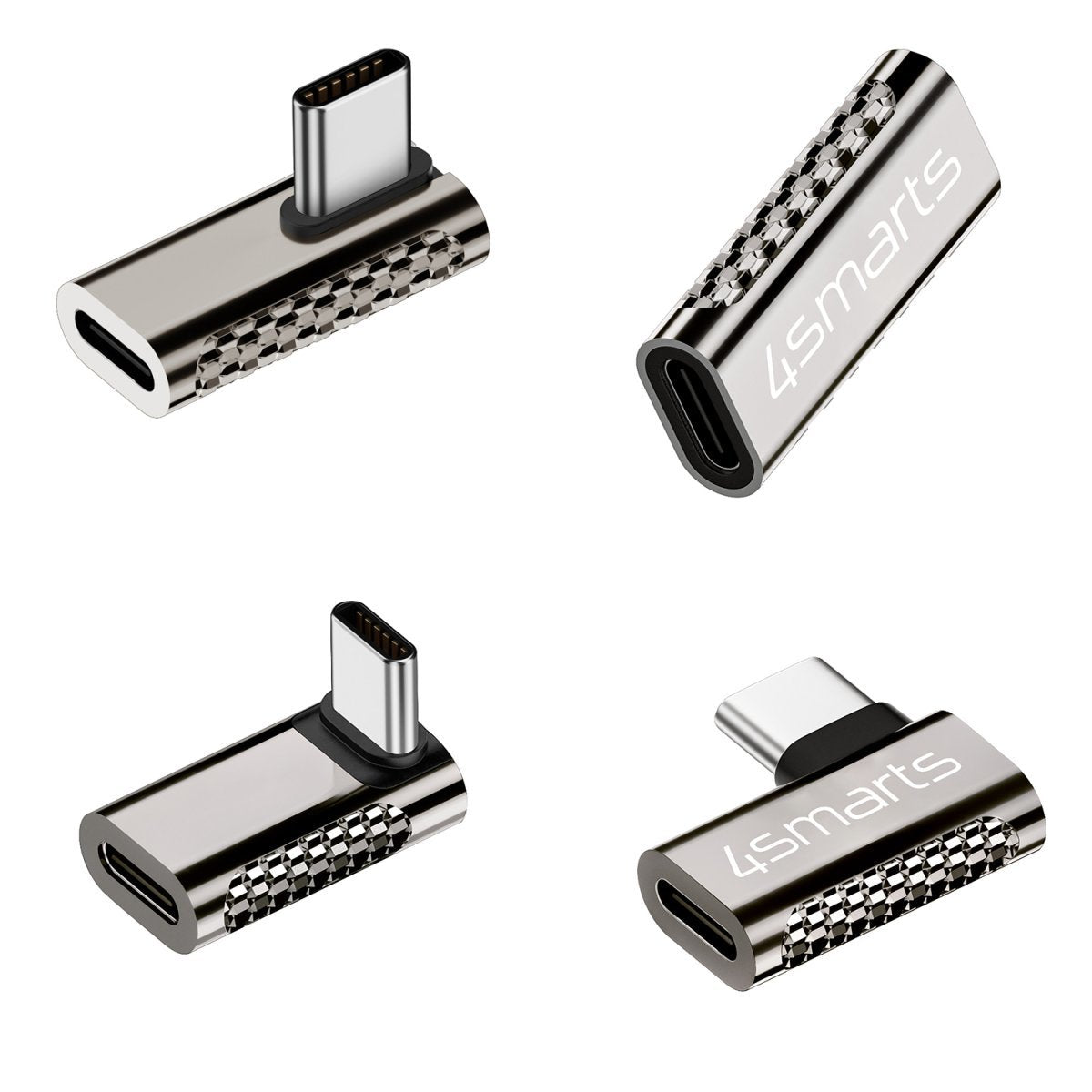 EAN 4252011905737 - 4smarts 540464 cambiador de género para cable USB-C Plata imagen 1