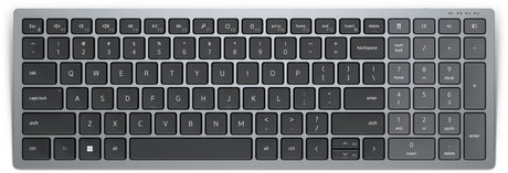 EAN 5397184718766 - DELL KB740 teclado Oficina RF Wireless + Bluetooth Gris, Negro imagen 1
