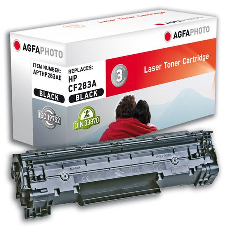EAN 4250164835567 - AgfaPhoto APTHP283AE cartucho de tóner 1 pieza(s) Negro imagen 1