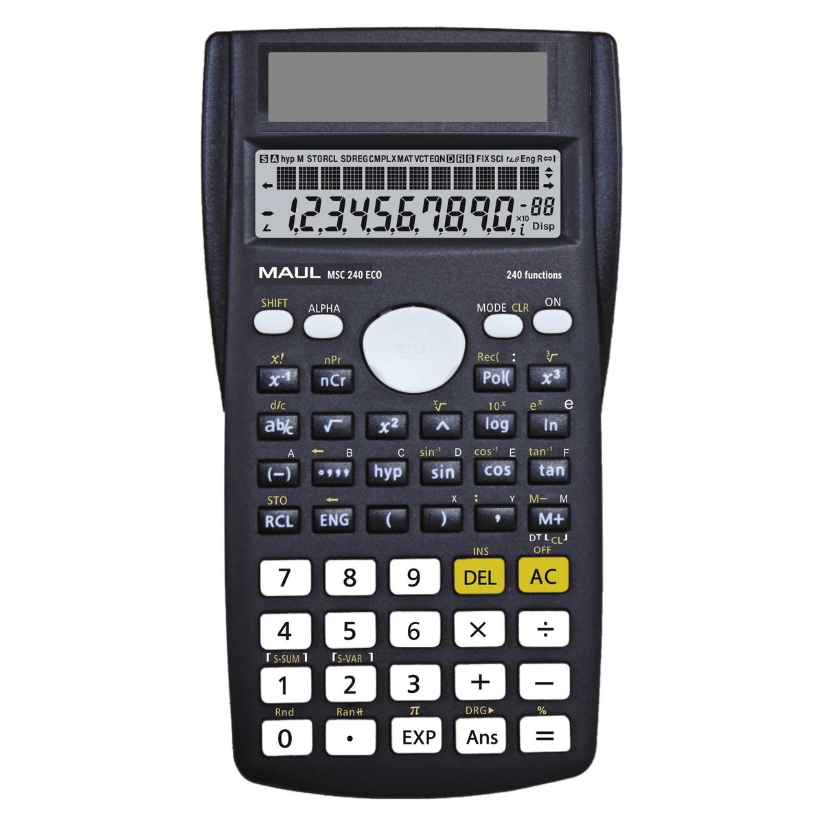 EAN 4002390094689 - MAUL MSC 240 ECO calculadora Escritorio Pantalla de calculadora Negro imagen 13