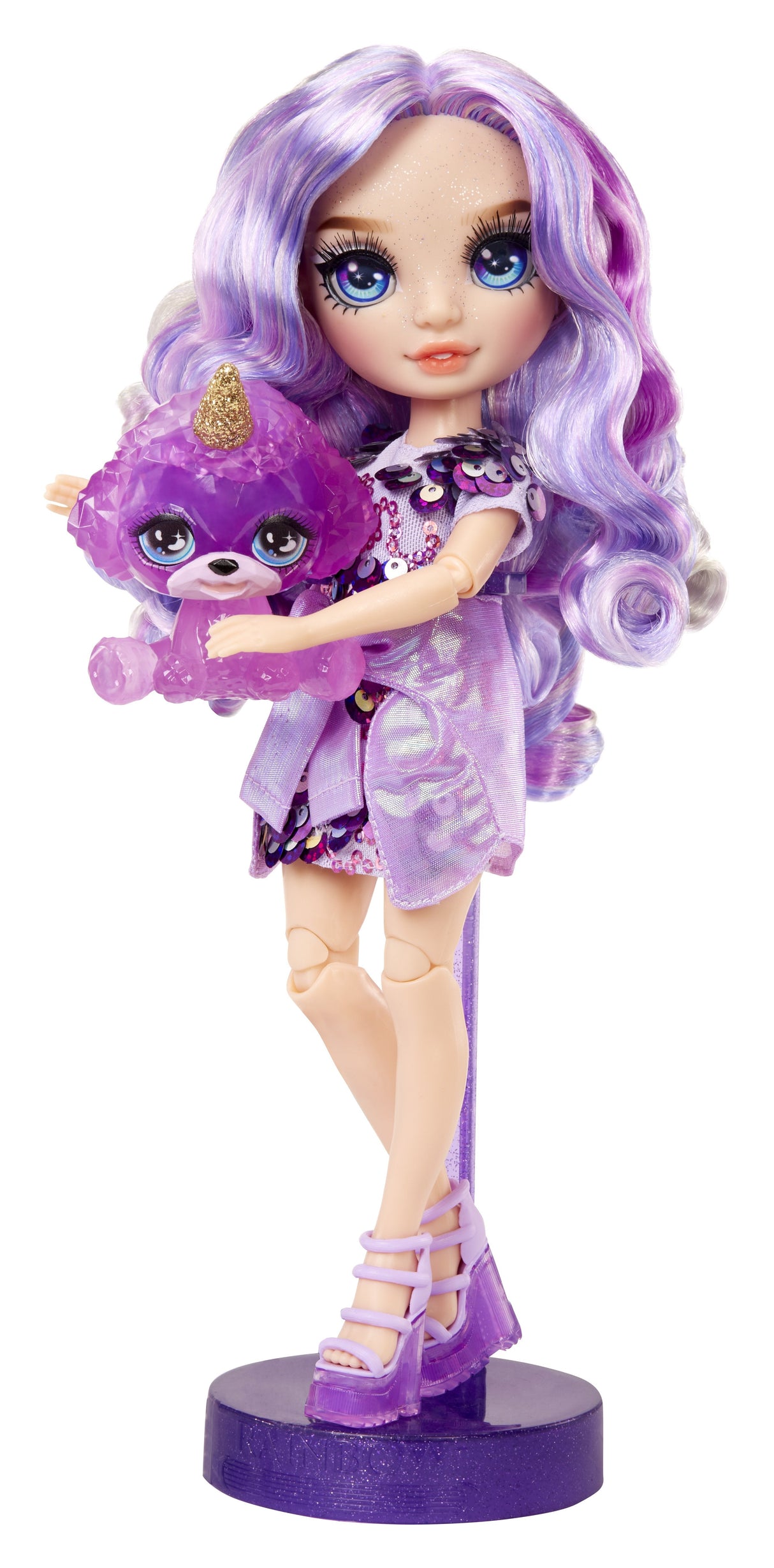 Muñeca  Mga Entertainment Classic Rainbow High Fashion Doll - Violeta 120223-Eu