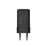 Coolbox Cargador Gan 35w - 1xusb-C - 1xusb-A - Carga Rapida 3.0 - Power Delivery - Negro