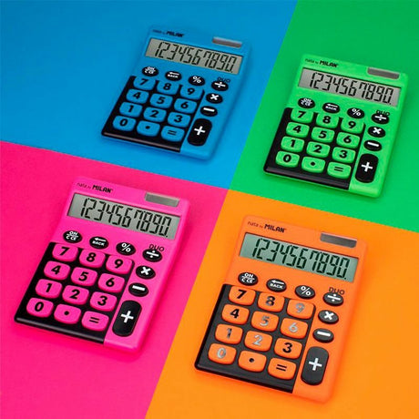 EAN 8411574045038 - Milan Duo calculadora Escritorio Calculadora básica Azul imagen 3