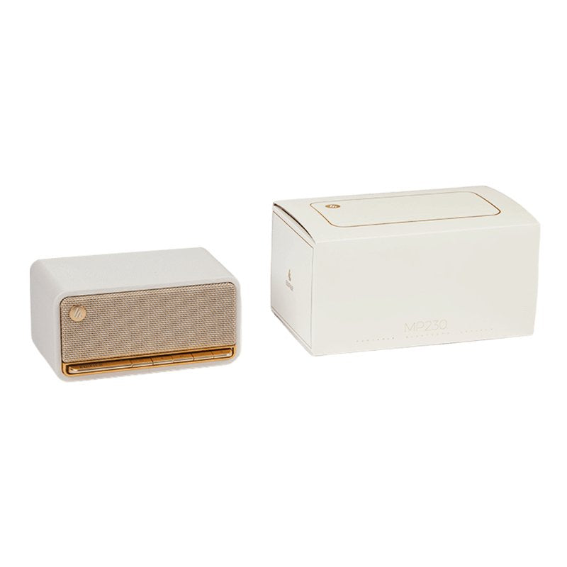 Altavoz Edifier Mp230 2.0 Blanco Bluetooth Aspecto Retro Venta Al Por Menor