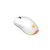Pack Gaming Krom Kenta Teclado Rgb + Ratón + Alfombrilla + Auriculares Blanco