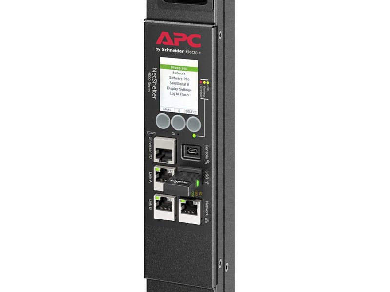 Rack Pdu 9000 Switched Zerou   Rack 16a 230v C13 C19 Iec309 Cord