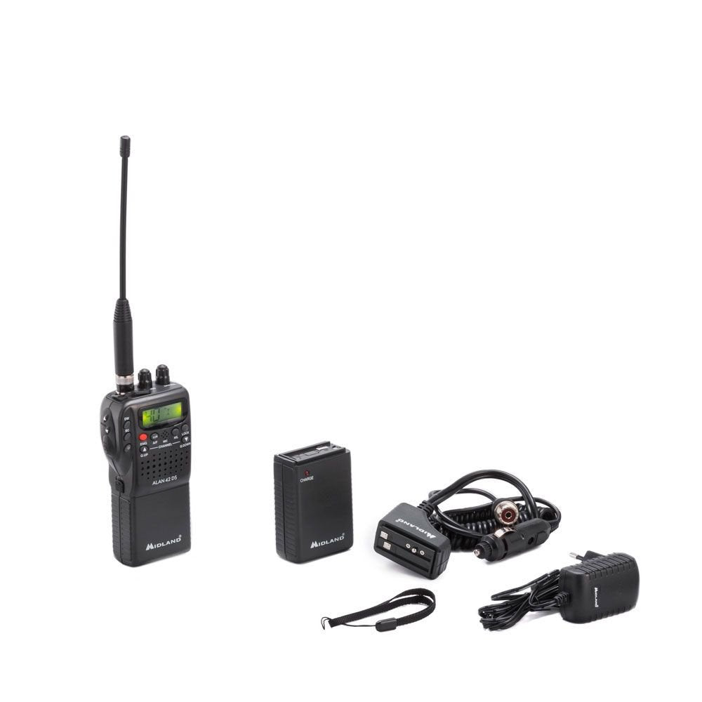 Midland C1267 Two-Way Radios 40 Canales 26.565 - 27.99125 Mhz Negro