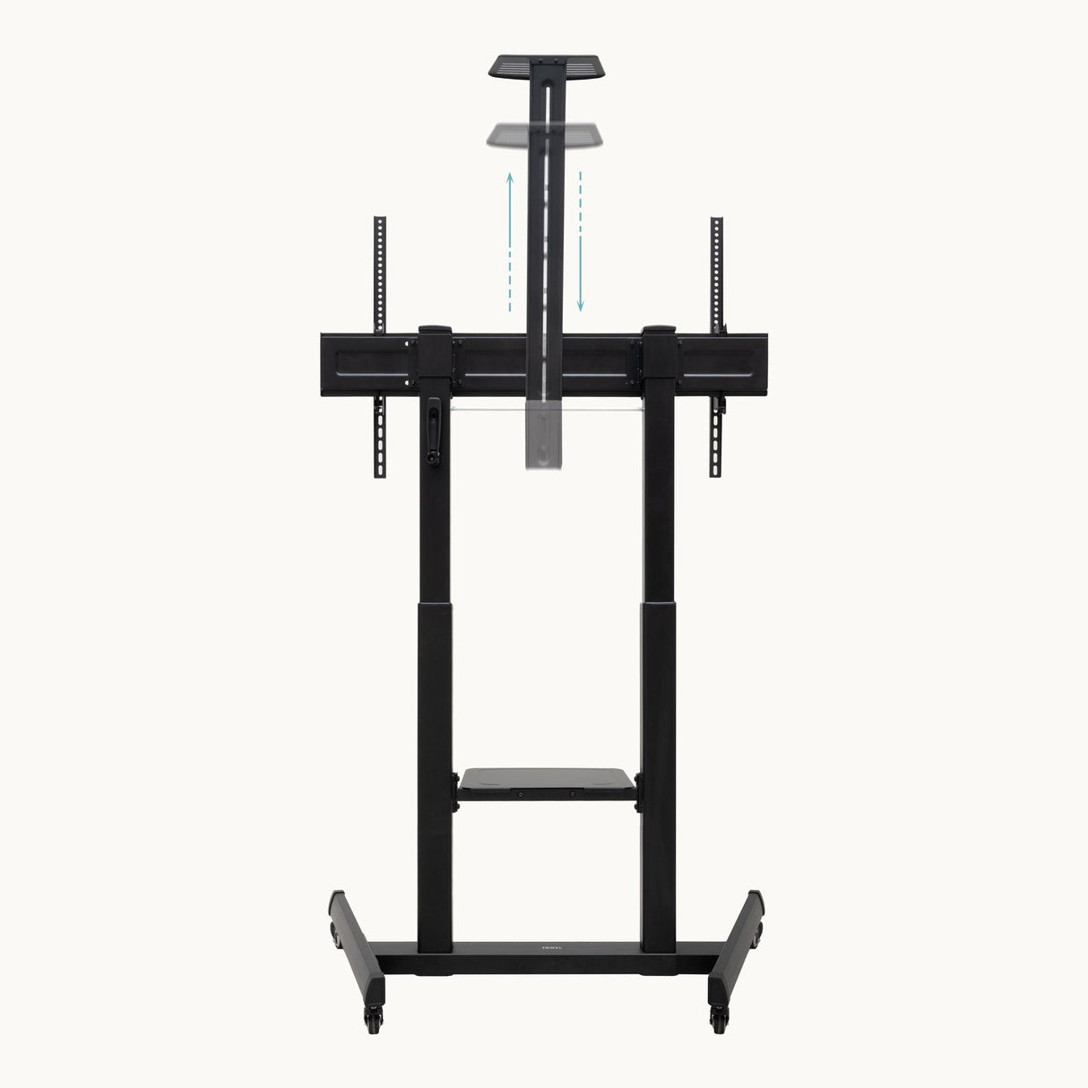 Soporte De Suelo Inclinable Con Ruedas Tooq Fs20406hm-B Para Tv De 60-100' Hasta 120kg
