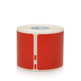 Dymo Etiquetas De Transferencia Termica Label Writer 99014, Rojo De 54x101mm (A X L). Etiquetas Grandes De Identificación/Envío. Rollo De 220 Ud