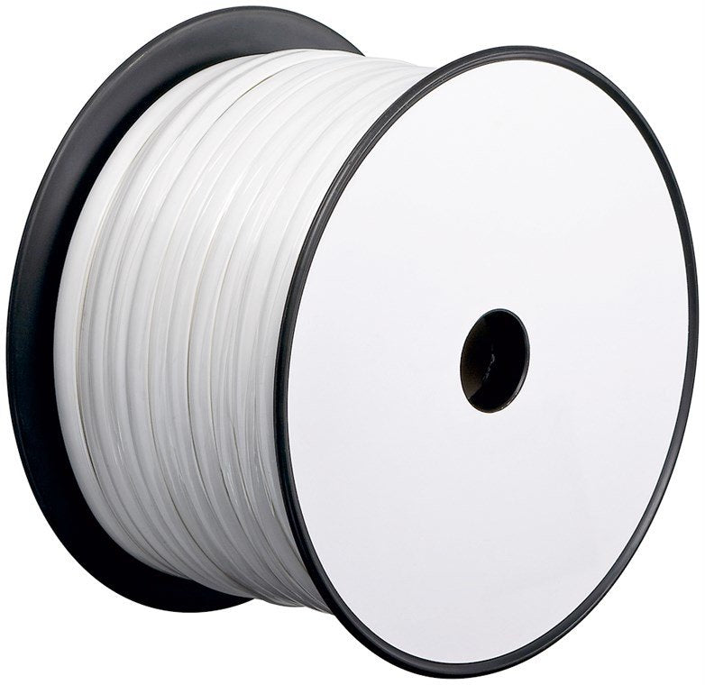 Bobina Telefónica Plano Blanco 100 Metros 6 Hilos Cca-Pvc Goobay