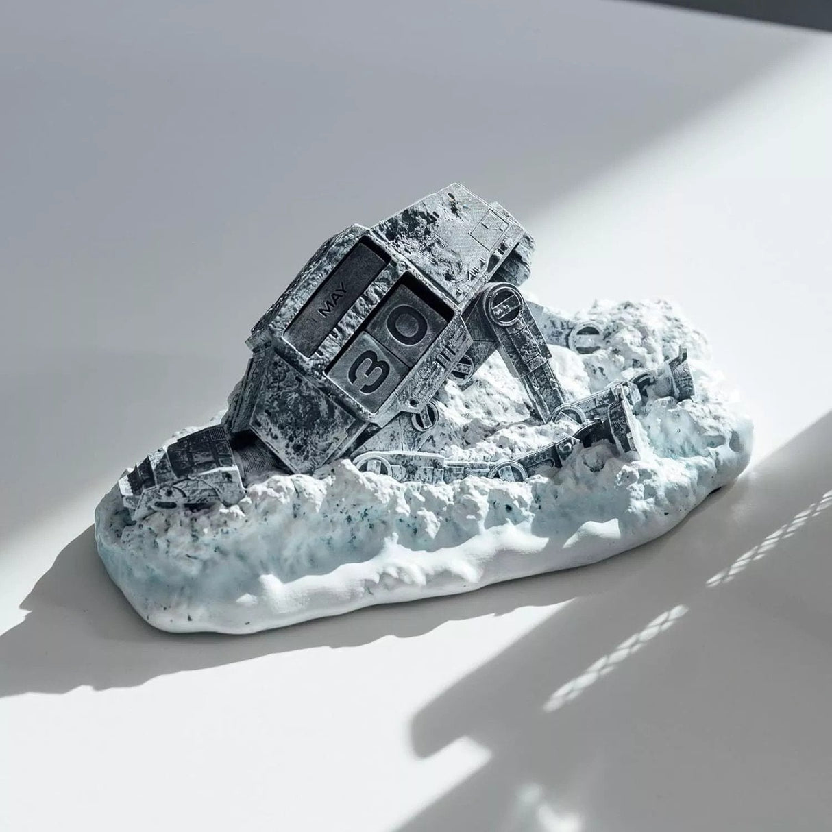 Calendario Perpetuo 3d At-At Derribado Star Wars