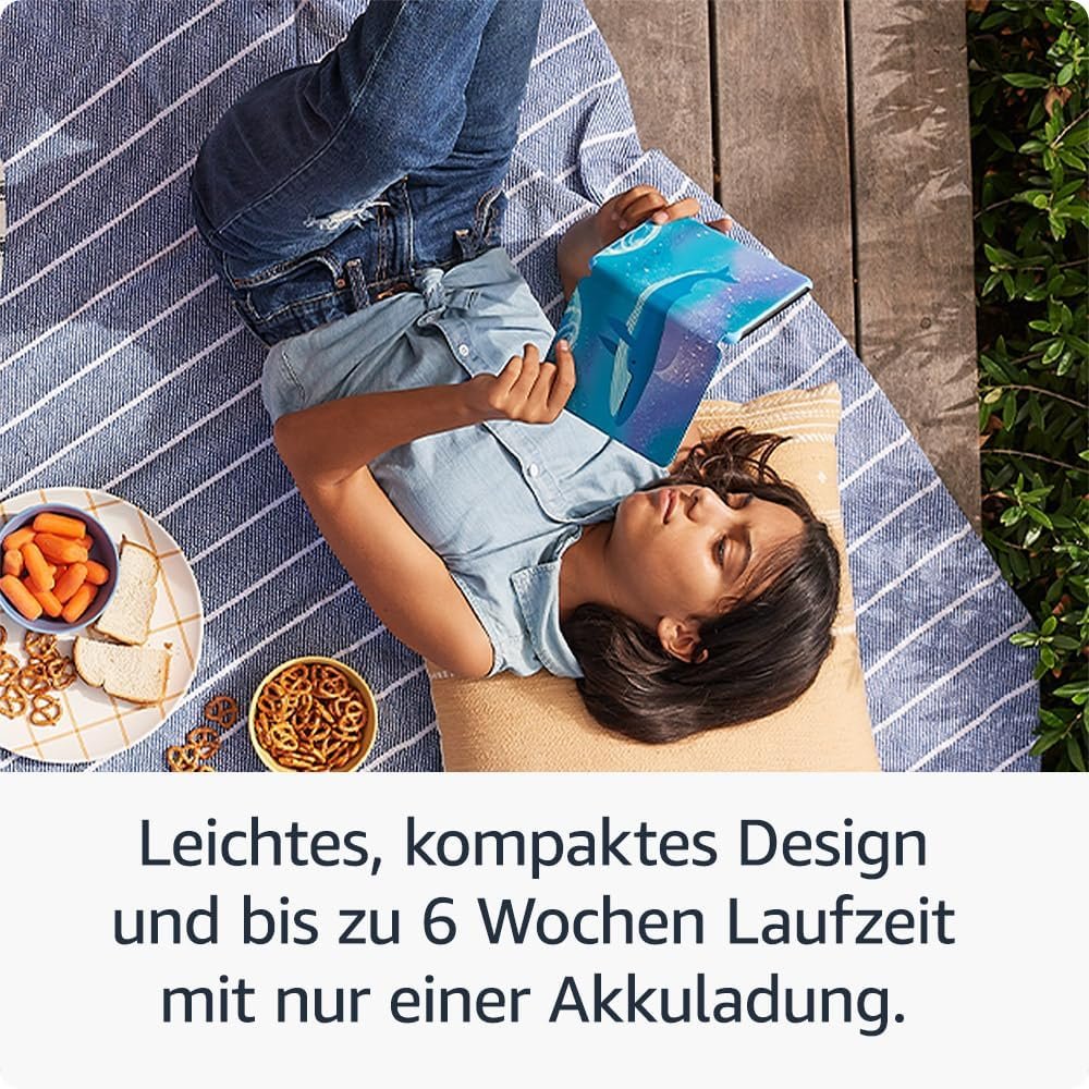 Amazon Kindle Kids Lectore De E-Book Pantalla Táctil 16 Gb Wifi Negro, Azul