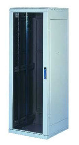 Triton Rma-22-A88-Cax-A1 Armario Rack De 19" 22u, 800x800mm, Puerta De Vidrio, Gris