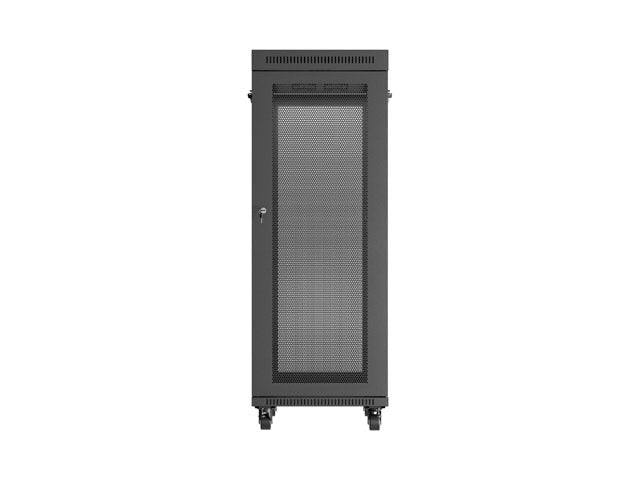 Lanberg Rack Cabinet 19 Free-Standing 32u 600x1000 Flat Pack Mesh Door Lcd Black